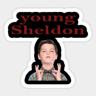 YOUNG SHELDON Sticker